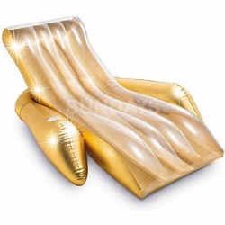 Пляжное кресло Intex Shimmering Gold Lounge 56803 - фото