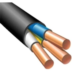Кабель ВВГнг(A)-LS 3х2,5 (бухта 200м) Поиск-1 (черный, ГОСТ 16442-80) (ПОИСК-1) - фото