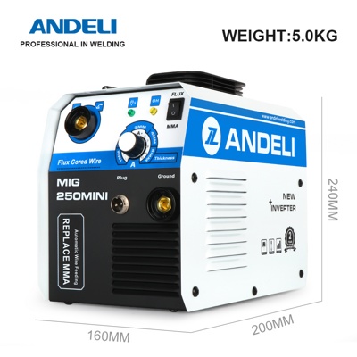 Сварочный аппарат ANDELI MIG-250MINI ADL20-213
