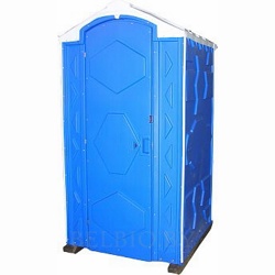 Уличная туалетная кабина ЕВРОстандарт с сидением - фото