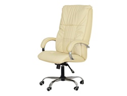 Офисное массажное кресло EGO BOSS EG1001 КРЕМ (Арпатек) - фото