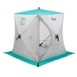 Палатка для зимней рыбалки Premier Куб 1,8х1,8 (PR-ISC-180BG) - фото
