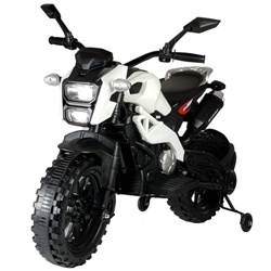Детский мотоцикл Toyland Moto Sport YEG2763 Белый - фото