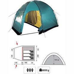 Палатка Tramp Bell 3 - фото