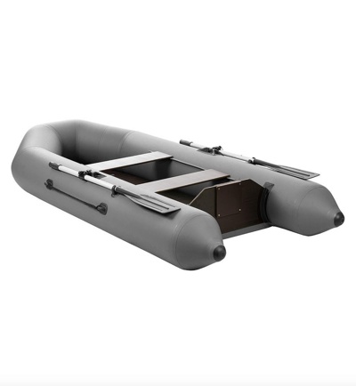 Лодка Тонар ПВХ Капитан 280Тс серый